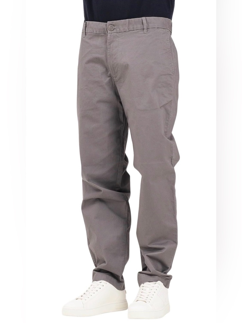 Armani Exchange Men's Stretch Cotton Twill Trousers